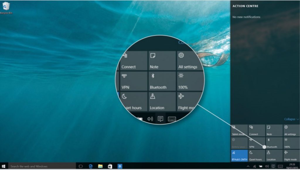 How to Use the Action Center – Padhaaku